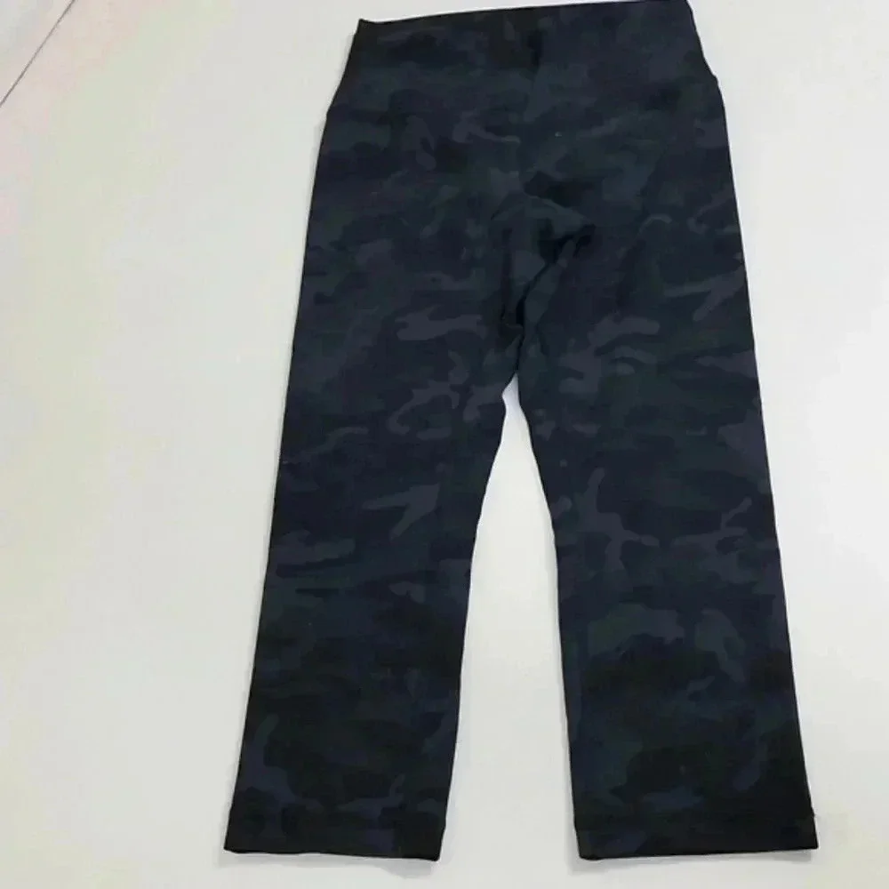 Lululemon Wunder Train High-Rise Crop 21"Heritage 365 Camo Deep Coal Multi - Picture 3 of 14